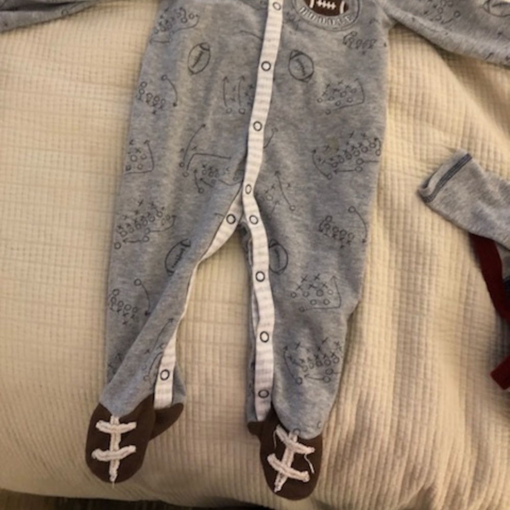 MUDPIE BOYS SLEEPERS 0-6 mo, 3-6 mo